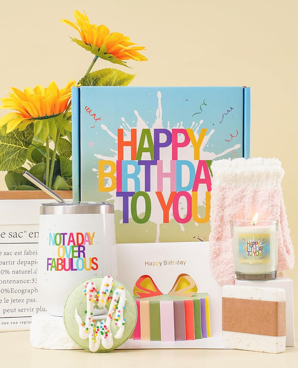 Buy Happy Birthday Gift Basket for Women Who Have Everything in Canada