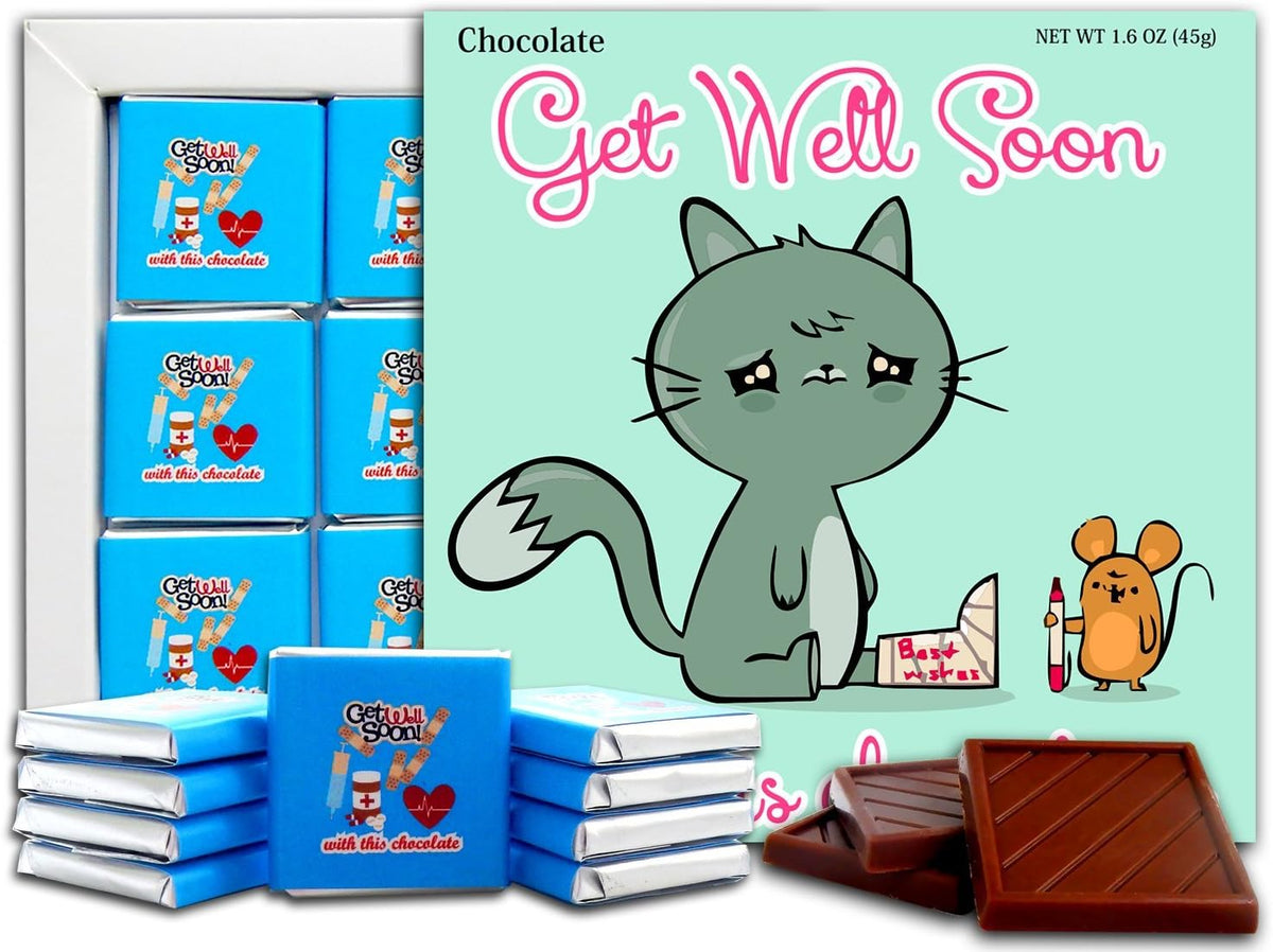 Buy GET Well Soon, Chocolate Gift Set Cat in Canada FOR Christmas
