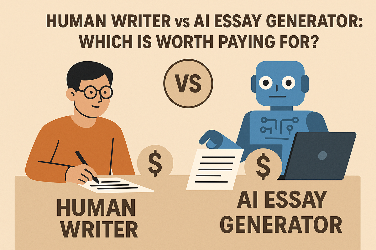 Human Writer vs AI Essay Generator for gift messages: Which Is Worth ...
